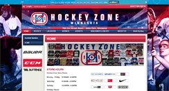 Desktop Screenshot of hockeyzonemn.com